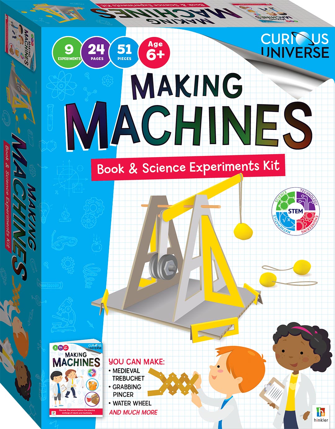 Curious Universe Book & Science Experiment Kit: Making Machines –  CuriousUniverse