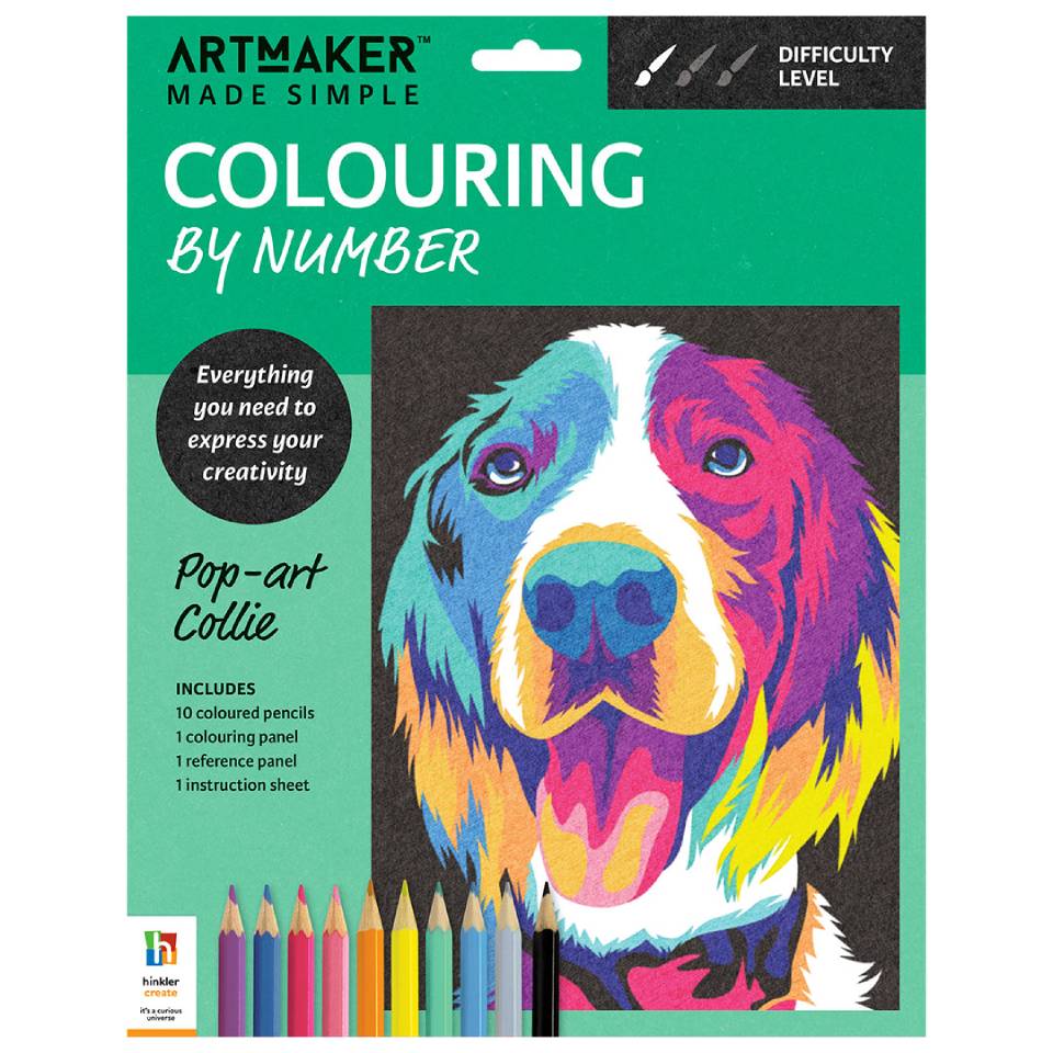 Art Maker Ultimate Colouring Kit: Majestic Creatures - Colouring - Colour +  Activity - Children - Hinkler