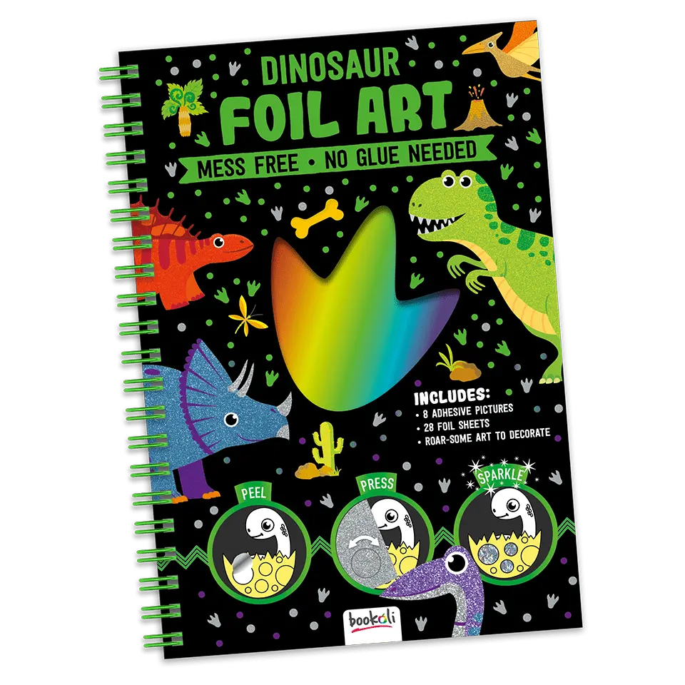 Dinosaur Foil Art Kit