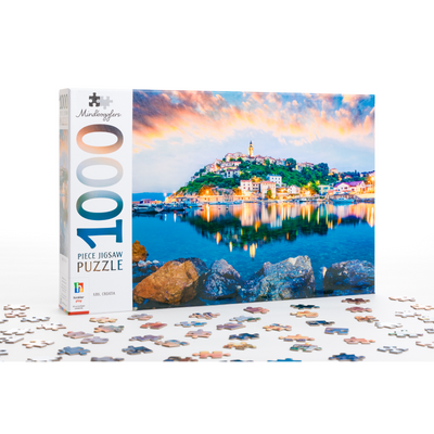 Mindbogglers 1000-Piece Jigsaw: Krk, Croatia