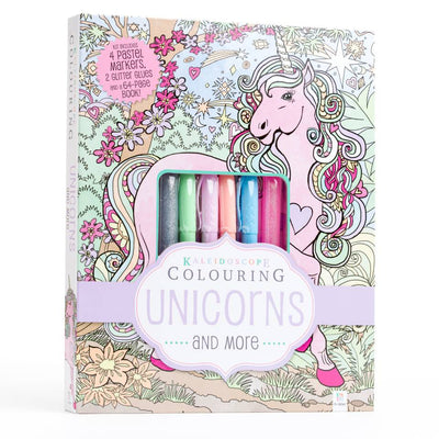 Kaleidoscope Colouring Kit: Unicorns and More