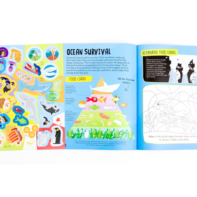 Know and Glow: Ocean Sticker Activities