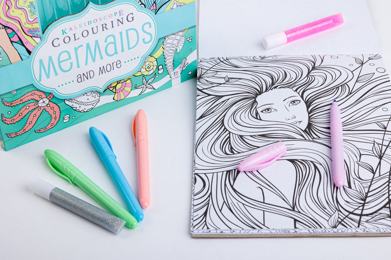 Kaleidoscope Colouring Kit: Mermaids and More