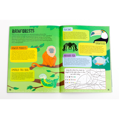 Know and Glow: Animal Sticker Activities