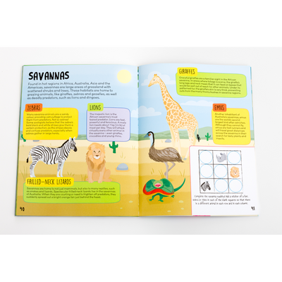 Know and Glow: Animal Sticker Activities