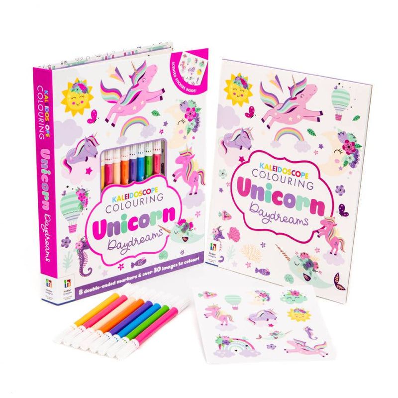 Kaleidoscope Colouring Kit: Unicorn Daydreams