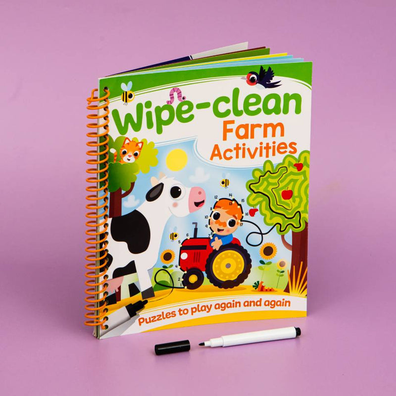 Wipe-Clean Farm Activities