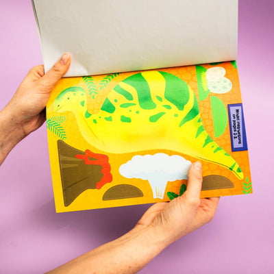 Stick and Reveal Activity Book: Dinosaurs