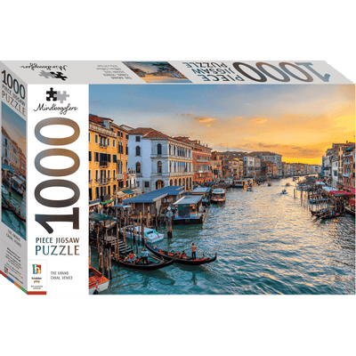 Mindbogglers 1000-Piece Jigsaw: The Grand Canal, Venice