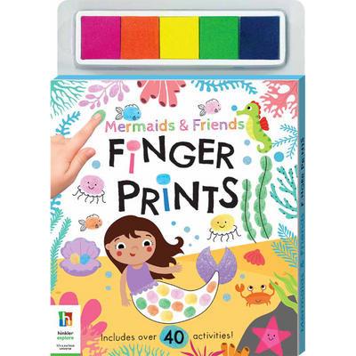 Finger Print Art: Mermaids & Friends