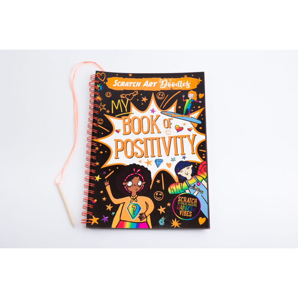 Book of Positivity: Scratch Art Doodles [Book]