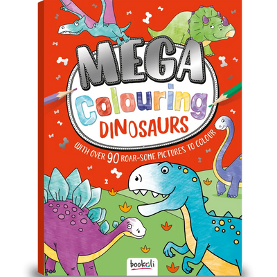 Mega Colouring 96 Page Colouring Book: Dinosaurs