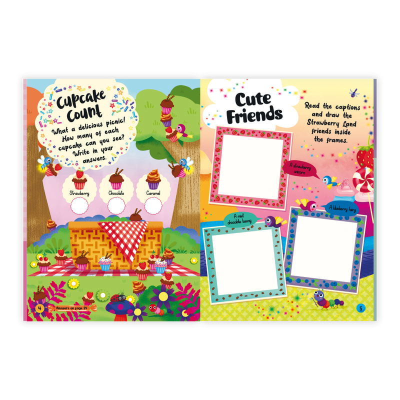 Scented Sticker Activity Book: Sweet Surprise